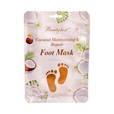 Beauty Host Coconut Moisturizing And Repair Foot Mask