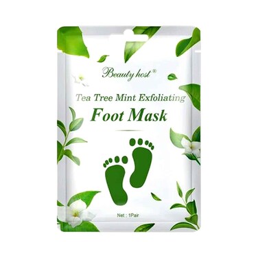 Beauty Host Tea Tree Mint Exfoliating Foot Mask