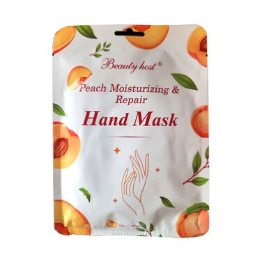 Beauty Host Peach Moisturizing And Repair Hand Mask