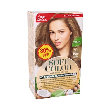 Wella Soft Color Kit 70 Natural Blonde 70ml