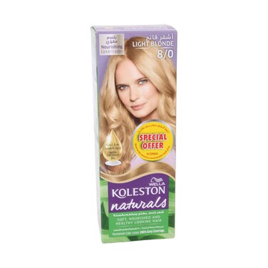 Koleston Naturals Light Blonde 8/0 50ml