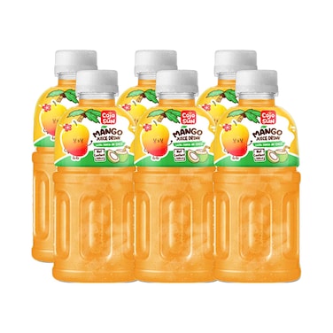 Cojo Sun Mango Water Drink With Nata De Coco 320mlx6 Pieces