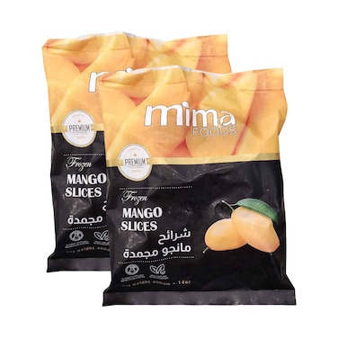 Mima Frozen Mango Slices 400gx2 Pieces