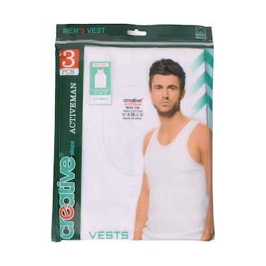 MENS VEST CREATIVE RNX3 SIZE-M