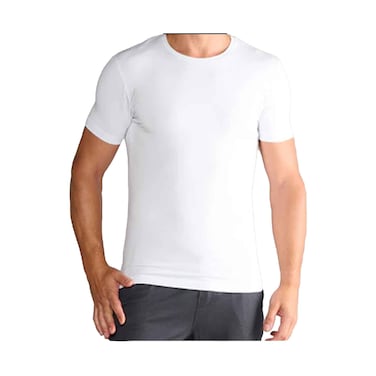 Men'S Creative Round Neck T-Shirt - Size L