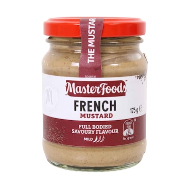 MasterFoods French Mustard 175g
