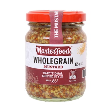 MasterFoods Wholegrain Mustard 175g