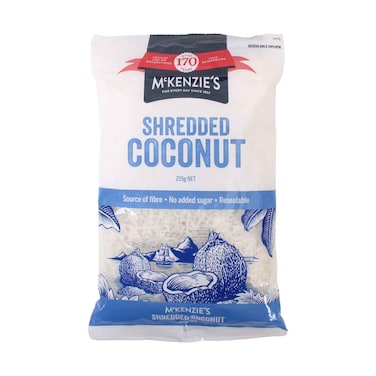 McKenzie's Shredded Coconut 215g