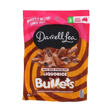 Darrell Lea Milk Chocolate Bullets 204g