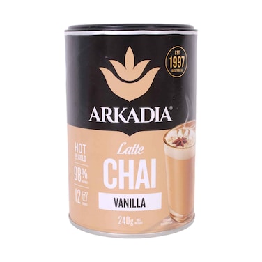 Arkadia Vanilla Chai Latte 240g