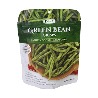 DJ&amp;A Green Bean Crisps 30g