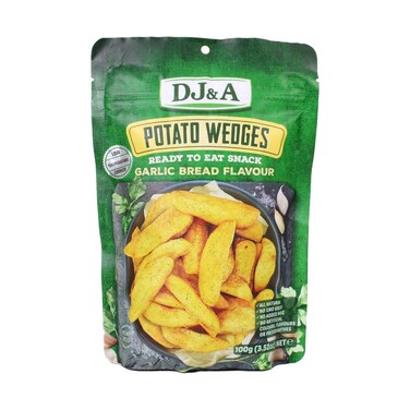 DJ&amp;A Potato Garlic Bread Chips 100g