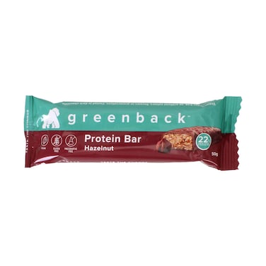 Greenback Protein Bar Hazelnut 50g