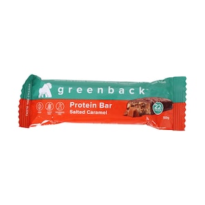Greenback Salted Caramel Protein Bar 50g
