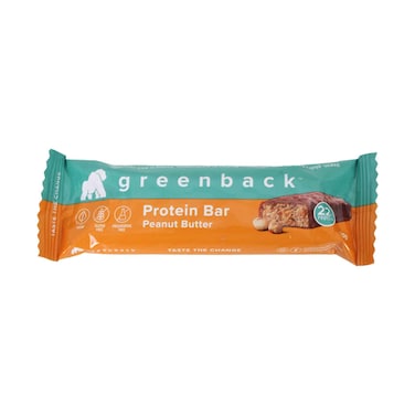 Greenback Peanut Butter Protein Bar 50g