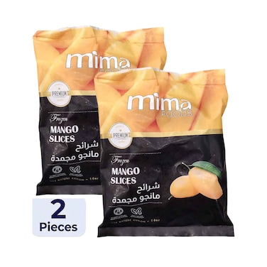 Mima Frozen Mango Sliced 400g x2 Pieces