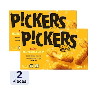 Mc Cain Pickers Mini Mozarella Sticks 230g x2 Pieces