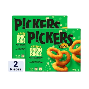Mc Cain Pickers Crispy Onion Rings 350g x2 Pieces