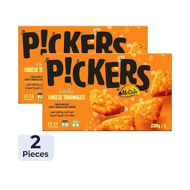 Mc Cain Pickers Nacho Cheese Triangle 230g x2 Pieces