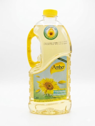 زيت دوار الشمس العنبري 1.5 لتر