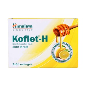 Himalaya Koflet Lemon Lozenges 2x6 Pieces