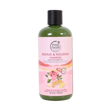 Petal Fresh Pure Repair &amp; Nourish Shampoo with Ginger &amp; Rose Water 475ml