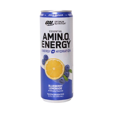 Optimum Nutrition Amino Energy With Electrolytes Blueberry Lemonade Drink 355ml