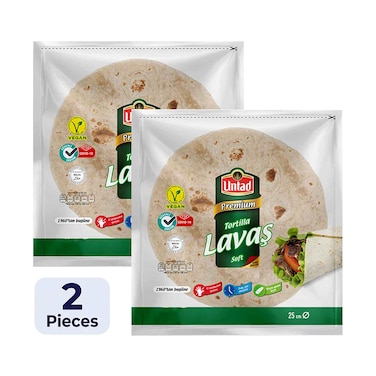 Untad Premium Tortilla Lavas 25cm 10 Pieces 650g x2 Pieces