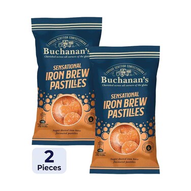 Buchanan's Sensational Iron Brew Pastilles 145g x2 Pieces