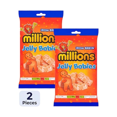 Millions Iron Brew Jelly Babies Candy 150g x2 Pieces