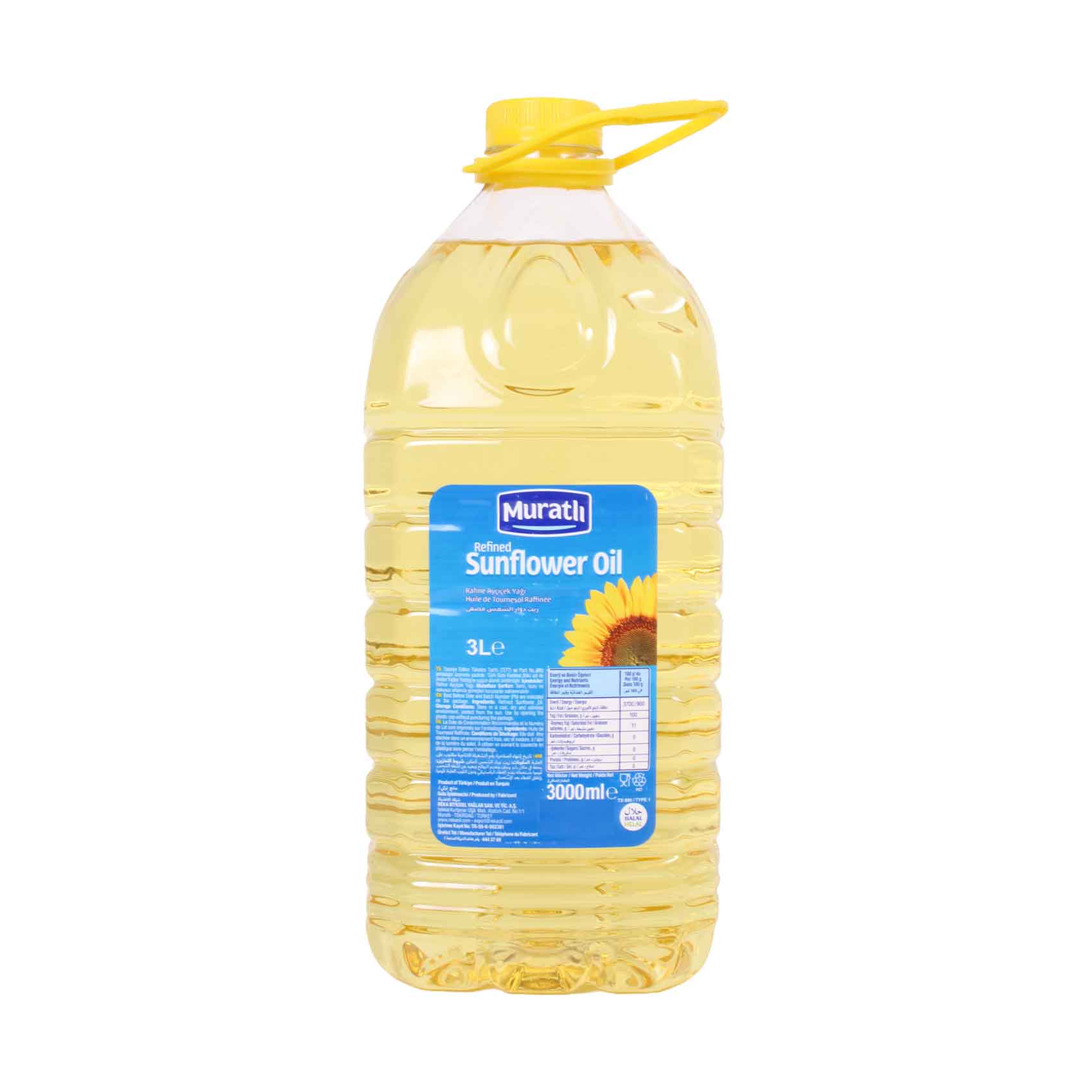 Muratli Sunflower Oil 3L