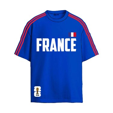 Mens Sports Tshirt France S-XXL