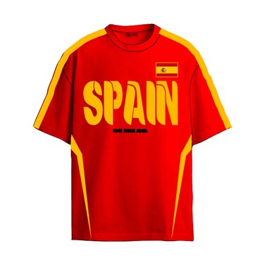 Mens Sports Tshirt Spain S-XXL
