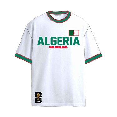 Mens Sports Tshirt Algeria S-XXL