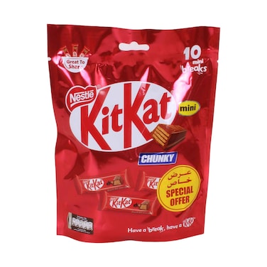 Nestle Kitkat Mini Chunky Milk Chocolate 160g