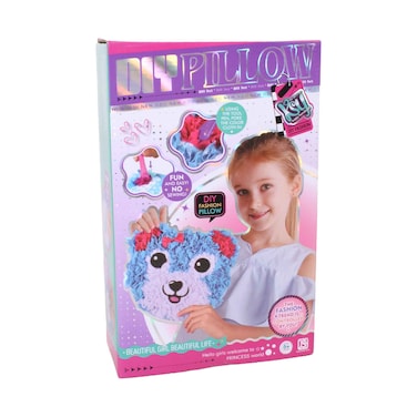 KSY DIY No-Sew Plush Pillow Craft Kit (KSY972) &ndash; Creative Decor Set for Kids