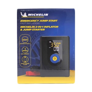 Michelin 2 In 1 Tire Inflator & Jump Starter