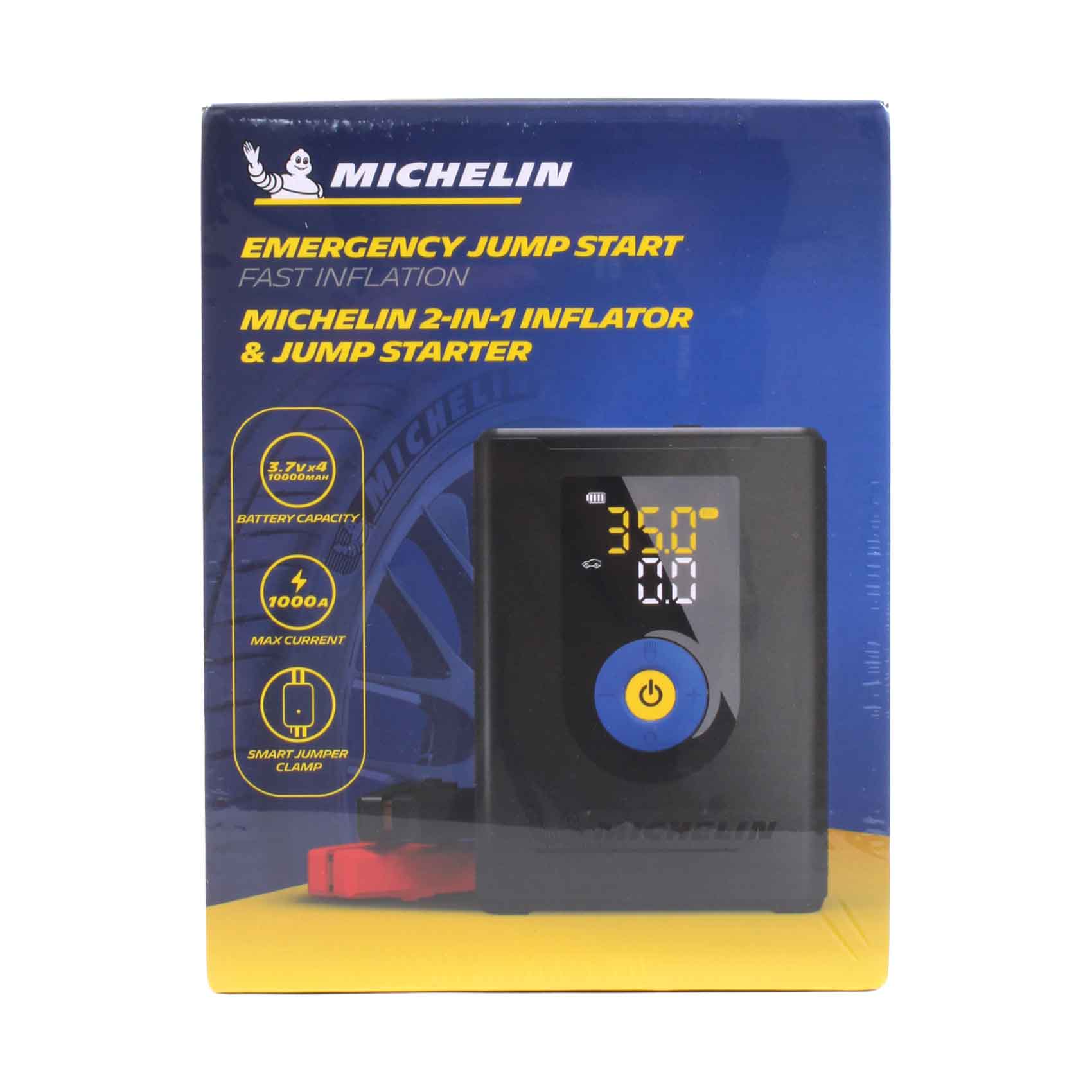 Michelin 2 In 1 Tire Inflator & Jump Starter