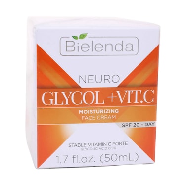 Bielenda Neuro Glycolic + Vitamin C Day Cream SPF 20 50ml