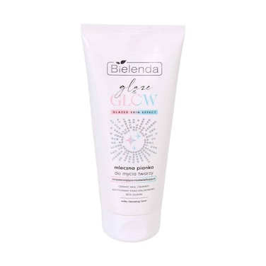 Bielenda Glaze &amp; Glow Milky Face Foam Cleanser 135ml