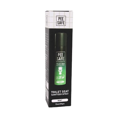 Pee Safe Toilet Seat Sanitizer Spray Mint 75ml