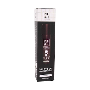 Pee Safe Toilet Seat Sanitizer Spray Lavender 75ml