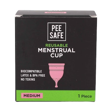 Pee Safe Reusable Menstrual Cup Medium