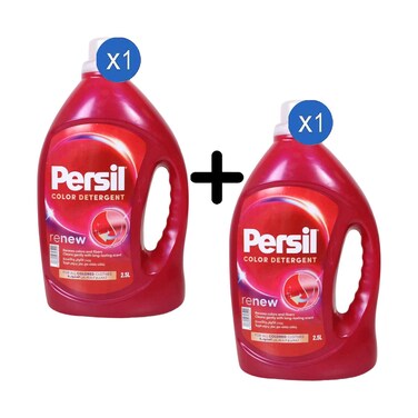 Persil Liquid Detergent Renew Sports For All Colored Clothes 2.5l + 1 Piece