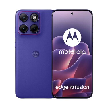 Motorola Edge70 Fusion 12GB RAM 256GB Storage 6.78" Purple