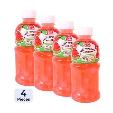 Cojo Sun Watermelon Juice Drink With Nata De Coco 320mlx4 Pieces