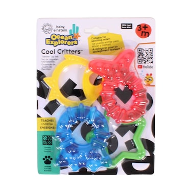 Baby Einstein Ocean Explorer Cool Critters Teether 3 Pieces Set