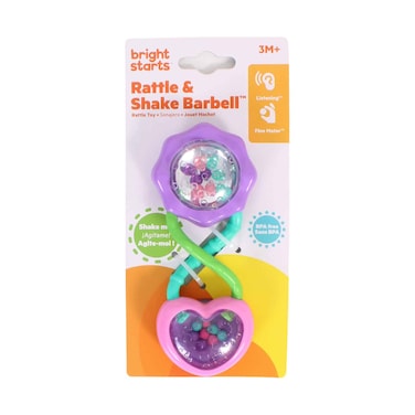 Bright Stars Rattle &amp; Shake Barbell Toy