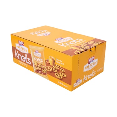 Snips Pretzel Knots Honey Mustard 28g