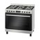 Bosch 90Cm Gas Cooker Hybrid Cooking Full Catalytic Cleaning Dual Rotisserie Cast Iron HIZGGVW50M